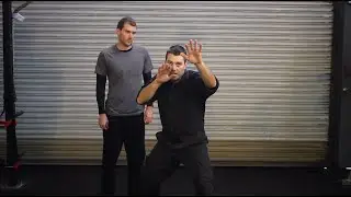 Self Defense Tactics - Tackle and Overhand Punch Defense  From The Spear Position