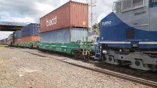 Trem double stack  em zsk l&iacute;der C30#7679
