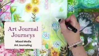 Art Journal Journeys online Workshop with Laly Mille