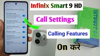 infinix smart 9 hd call settings / infinix smart 9 hd calling features / infinix smart 9 hd call