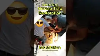 Grease Trap for Kitchen Sink #plumbing #diyplumbing