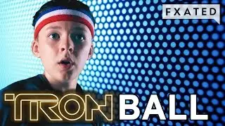 Tron Dodgeball // Andrew's Games #13 | FXated | Child Superhero With Superpowers