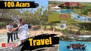 100 Acres Resort Team Outing | Fun Games & 360&deg; Moments #nomadictejas 