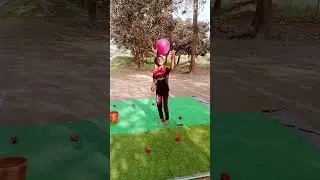 How many people can lift the ball from the bottom by keeping the balloon in the air? Today's game,