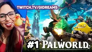 Iniciando no Palworld com @gidreams na Duck Pals