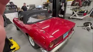1967 Fiat Dino spider assembled