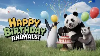 Animal Birthday Bash! | Sing Along Kids Songs & Nursery Rhymes