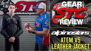 Alpinestars Atem V5 Leather Jacket Review from SportbikeTrackGear.com