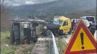 Detaje/ Aksidenti me dy viktima në Gjirokastër, i përfshirë dhe kamioni i Forcave të Armatosura