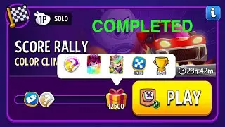 Color Climb 12500 Points | Score Rally Solo Challenge | Match Masters | Holiday Special