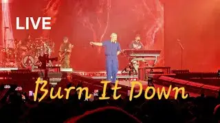 Linkin Park - Burn It Down (Lookback Bangalore Live 🇮🇳) | From Zero World Tour