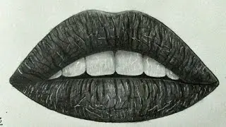 How to draw Glossy lips 💋| Step by step tutorial
