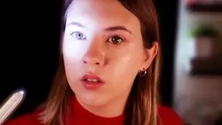 ASMR Gentle Mirrored Light Tracing (Soft-Spoken, Personal Attention, Up-Close, Lights)