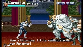 (Arcade) Punisher vs The Kingpin, final scenes