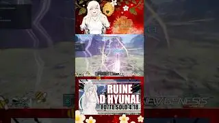 [PSO2:NGS]Ruine D Hyunal #ngs #pso2 #pso2ngs #games #mmorpg #fight #boss #kpop #pop #skills (C)SEGA