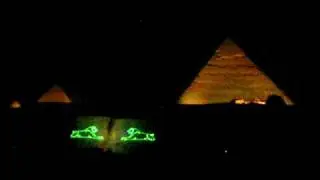 Pyramids of Giza - Sound and Light Show - Grande Finale!