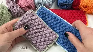 How To Crochet A Useful Cleaning Pad // Crochet Scouring Pad Tutorial And Pattern