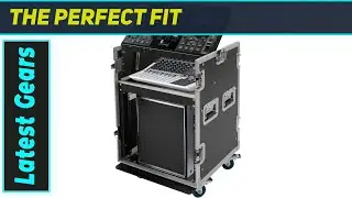Ultimate 10U PA DJ Rack Road Case for Pro Gear Setup