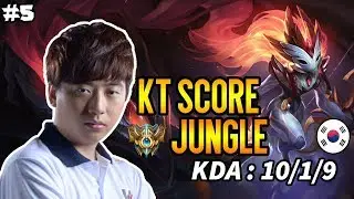 KT SCORE - GOD Kindred Jungle - Korean Challenger Season 8