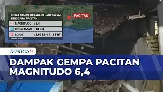 Gempa M 6,4 Guncang Tenggara Pacitan, Getaran Capai Kulon Progo hingga Bantul