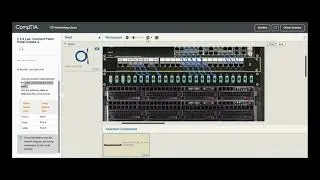 Testout | Network + | 2.3.9 Lab: Connect Patch Panel Cables 2