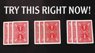 TRY THIS SELF WORKING CARD TRICK RIGHT NOW!