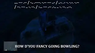 GTA V - Wanna Go Bowling? Underwater Hatch Morse Code Easter Egg
