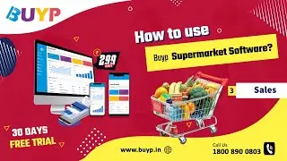 BUYP Super Market Software | Sales | Ep-03