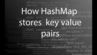 How HashMap stores key value pairs.