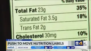 Front-of-package food label rule sent to White House