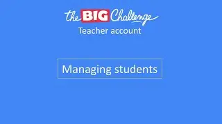 Managing students