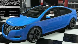 GTA 5 — кастомизация оригинального автомобиля — Cheval Surge (Chevy Volt)