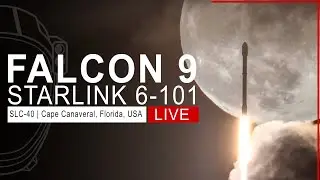 SpaceX Launches Starlink 6-101 Mission from Cape Canaveral, Florida