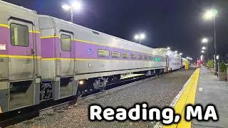 Quick Stop at Reading Station - MBTA