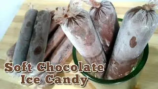 Soft Chocolate Ice Candy | Chocolate Ice Candy Using Cornstarch