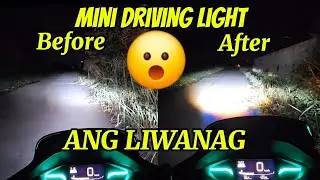 QUALITY MINI DRIVING LIGHT | Iba talaga kapag Quality pero di sobrang mahal
