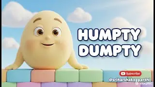 Humpty Dumpty Song for Kids | Animated Nursery Rhyme | Learning Through Stories #kidsanimation