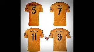 Orange Real Madrid jerseys 💀🙏 #realmadrid #suiiii #football #viral #shorts
