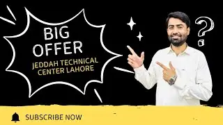 Big Offer Training Jari Jeddah Technical Training Centre Lahore #jobs #visa #saudiarabia #training g
