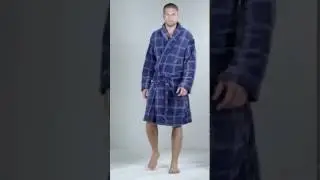 Studio - Check Supersoft Robe