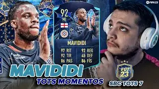 MAVIDIDI 92 TOTS MOMENTOS ! 💙 &iquest;MERECE LA PENA? | ✅ SBC DESAF&Iacute;O DEL TOTS 7 ✅ | FIFA 23