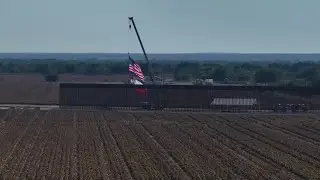 Drone video shows Starr County, Texas ranch proposed for Trump's mass deportation plan