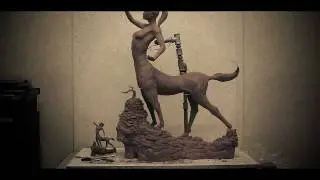 Centaur - Clay Sculpture
