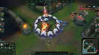 riven 1v2 zed gank jarvan