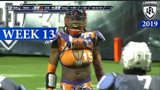 LFL 2019 Highlights | Nashville Knights vs Chicago Bliss Week 13 Highlights