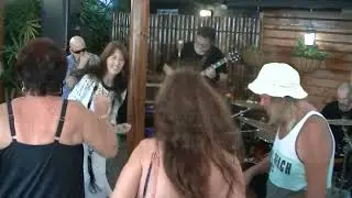 True North Boogie Band at Strait on the Beach...'Rock me, baby'.