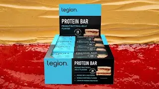Legion Peanut Butter & Jelly Protein Bars Review & Taste Test