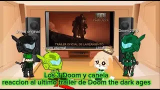 Los 3 DOOM y Canela reaccionan al ultimo trailer de DOOM the dark ages