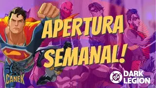 WEEKLY OPENING: SEARCHING FOR MYTHICAL CARDS IN DC: DARK LEGION!! IN SPANISH!! #dcdarklegion