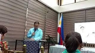 Alvin Feliciano, NHA Deputy General Manager at NHA & DOST PTRI Deeds of Usufruct Ceremonial Signing